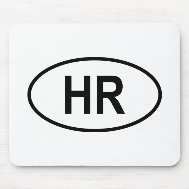 Mousepad "HR" Croácia (Frente)