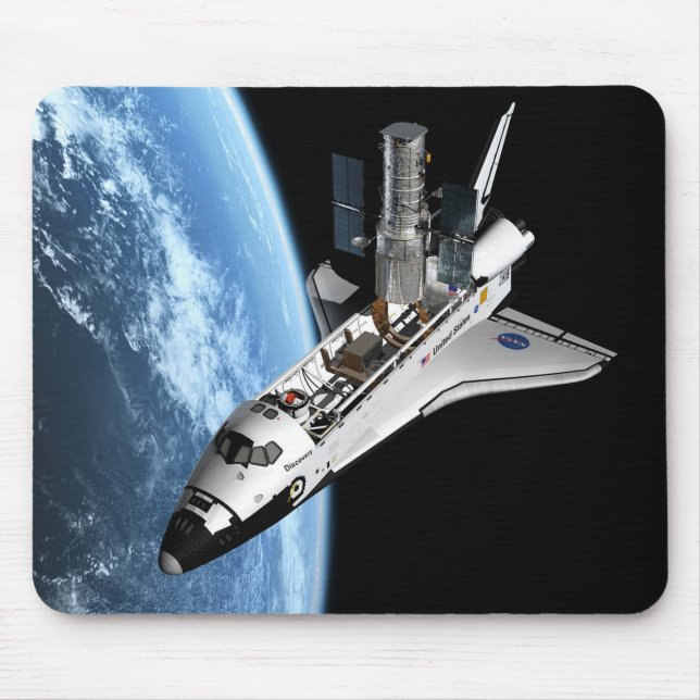 Mousepad Hubble de conservação - rendição artística (Frente)