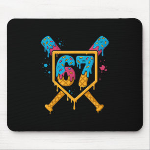 Mousepad Hugvyn 67 Vende Sorvete Gota Six Seven Genz Alpha