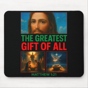 Mousepad Hugvyn Natal Menino Jesus Cena de Presépio Cristo