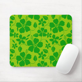 MOUSEPAD HULA HAVAIANA (HIBÍSCO) LIMÃO VERDE