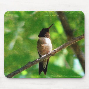 Mousepad Hummingbird Morning