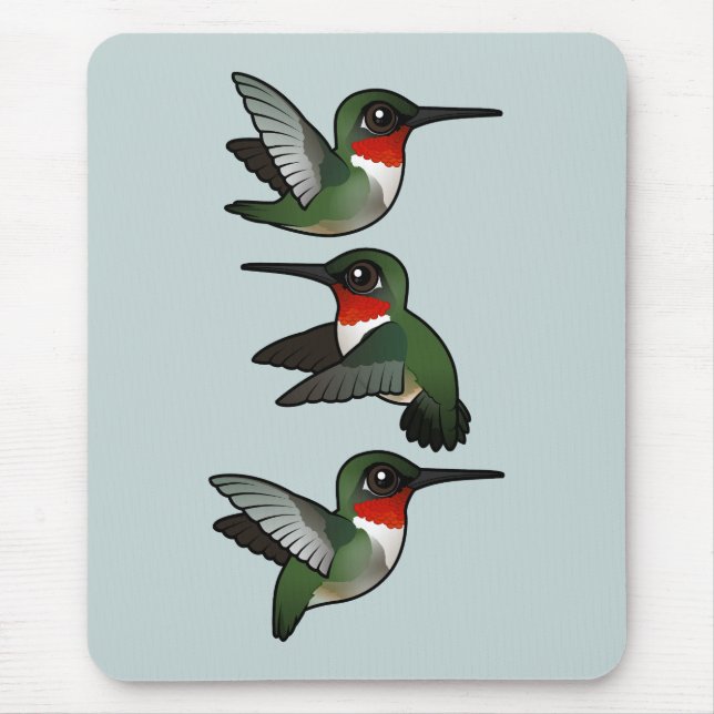 Mousepad Hummingbird voador (Frente)