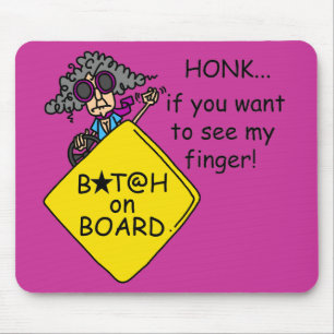 Mousepad Humor da raiva da estrada