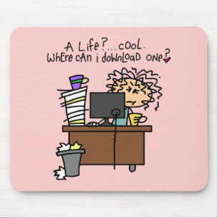 Mousepad Humor da vida da transferência