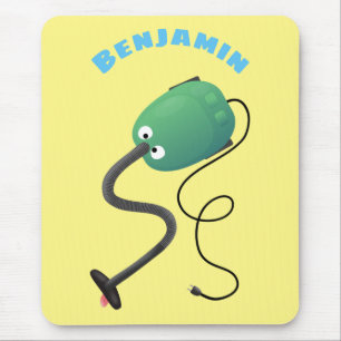 Mousepad Humor de desenho animado de aspirador
