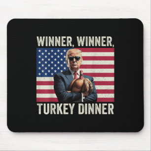 Mousepad Humor Engraçado Vencedor do Trump Janta Turquia