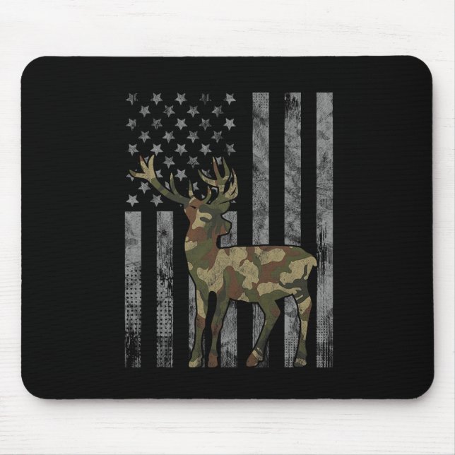 Mousepad Hunter Camouflage caçando Hunt Buck Elk American (Frente)