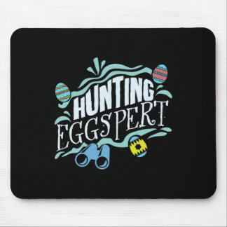 Mousepad Hunting Eggspert Easter Bunny Egg 