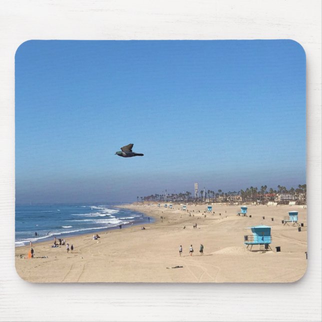 Mousepad Huntington Beach, Califórnia (Frente)