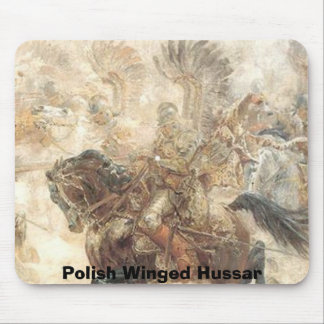 Mousepad Hussar voado polonês
