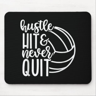 Mousepad Hustle Atingiu E Nunca Saiu Da Aposta De Voleibol