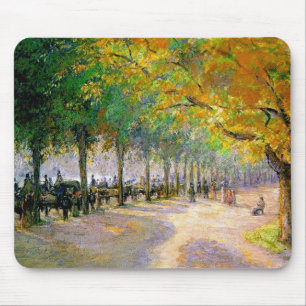 Mousepad Hyde Park, paisagem urbana de Londres,