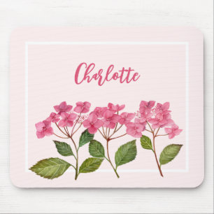 Mousepad Hydrangea, Cor-de-Água, Lacecaps, Flor