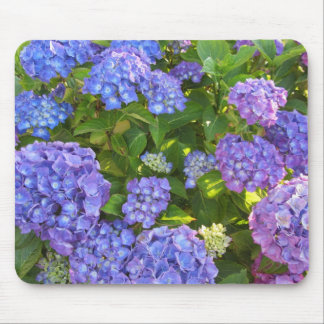 Mousepad Hydrangeas Azul e Roxo