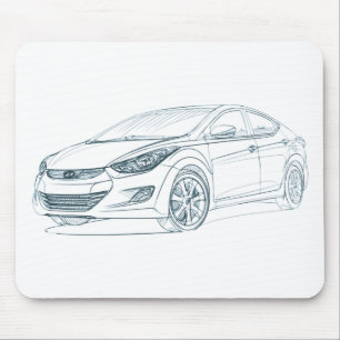 Mousepad Hyu Elantra 2011