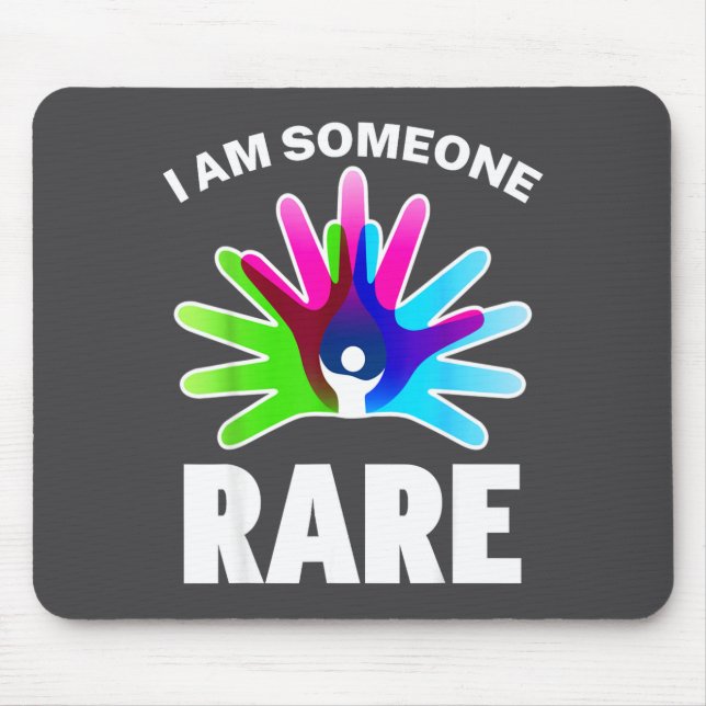 Mousepad I Am Someone Rare Disease Awareness - Rare Disease (Frente)