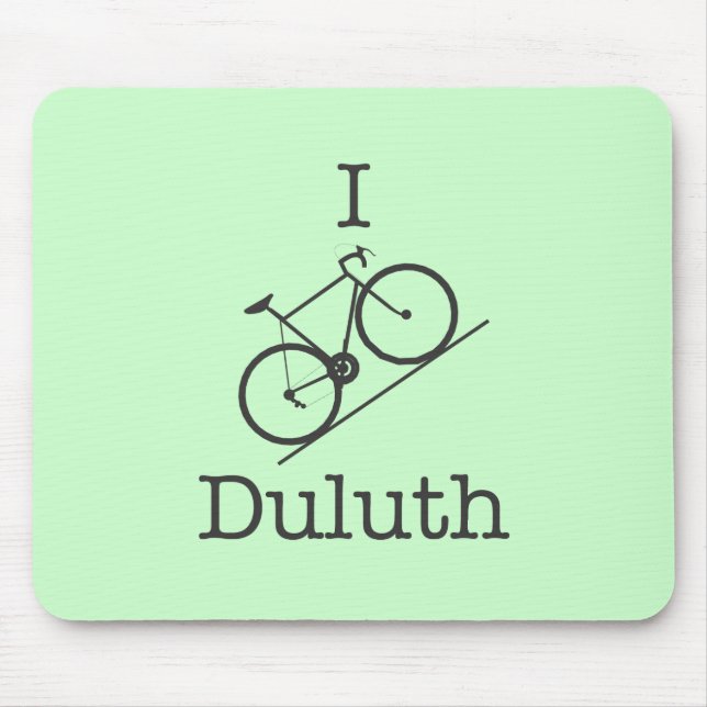 Mousepad I Bike Duluth (Frente)