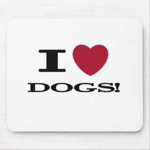 Mousepad I Camisetas e presentes de cães do coração