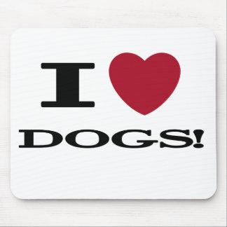 Mousepad I (coração) Cães