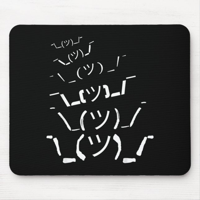 Mousepad I Don't Know Idk  (Frente)