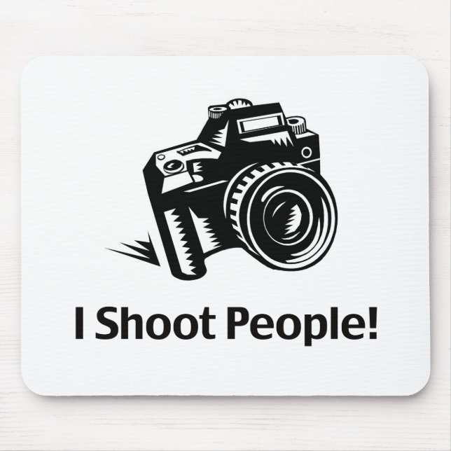 Mousepad I Fotografar Pessoas (Frente)