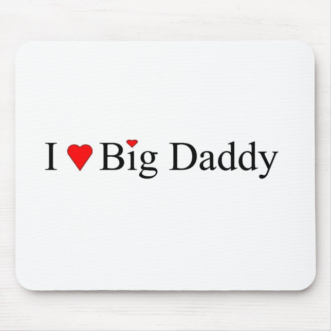 Mousepad I Heart Big Pai (Frente)