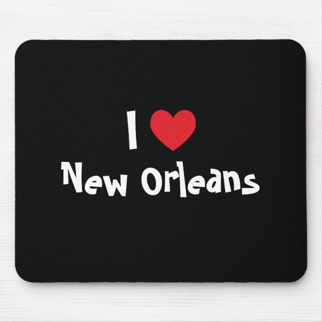 Mousepad I Heart New Orleans (Frente)