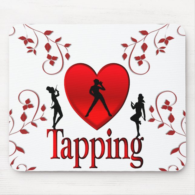 Mousepad I Heart Tap Dance (Frente)