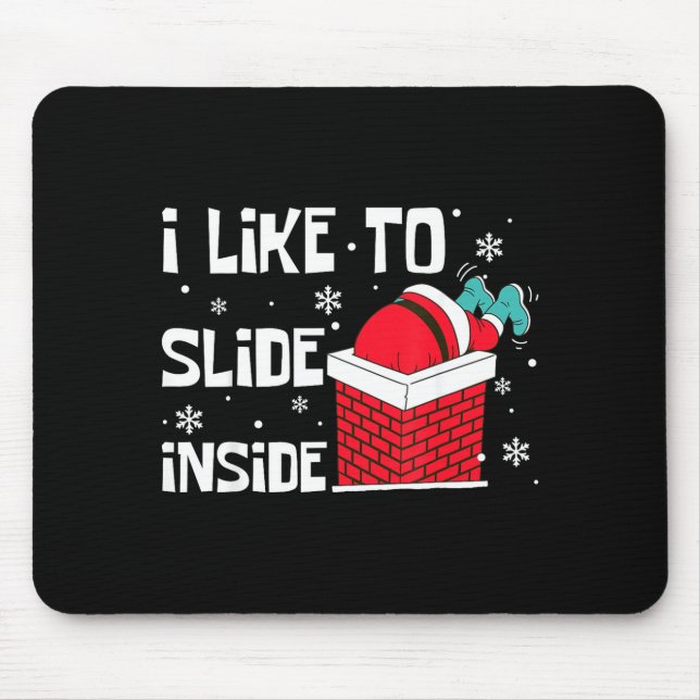 Mousepad I Like To Ride On Top I Like To Slide Inside Coupl (Frente)