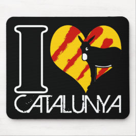 Mousepad I Love Catalunya