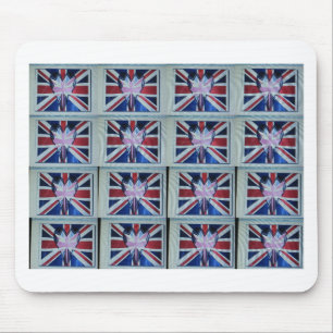 Mousepad I Love England Art Impressão