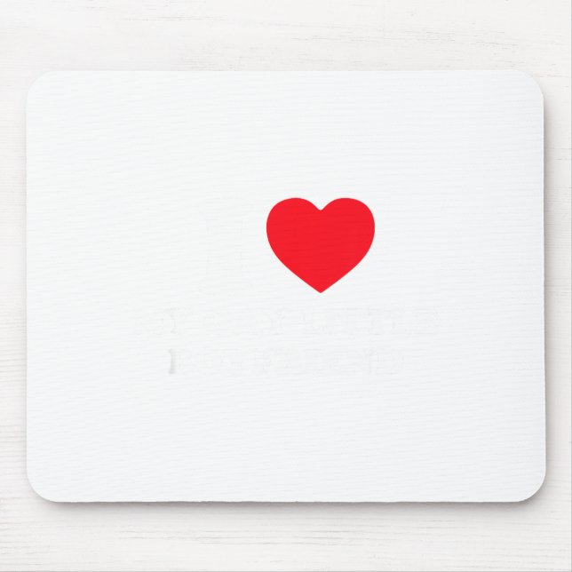 Mousepad I Love My Gay Little Boyfriend Funny Y2k Valentine (Frente)
