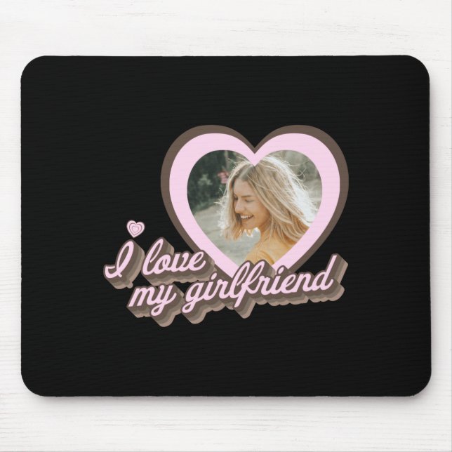 Mousepad I Love My Girlfriend  (Frente)