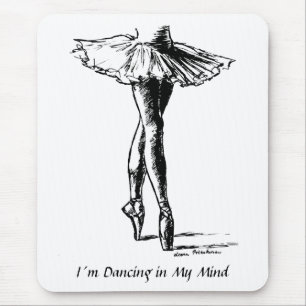 Mousepad I´m que dança na minha mente