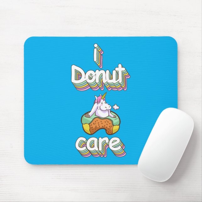 Mousepad I Rosquinha Care (Com mouse)