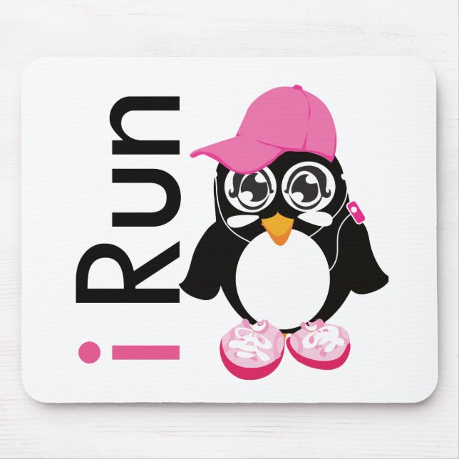 Mousepad i Run Penguin (Frente)