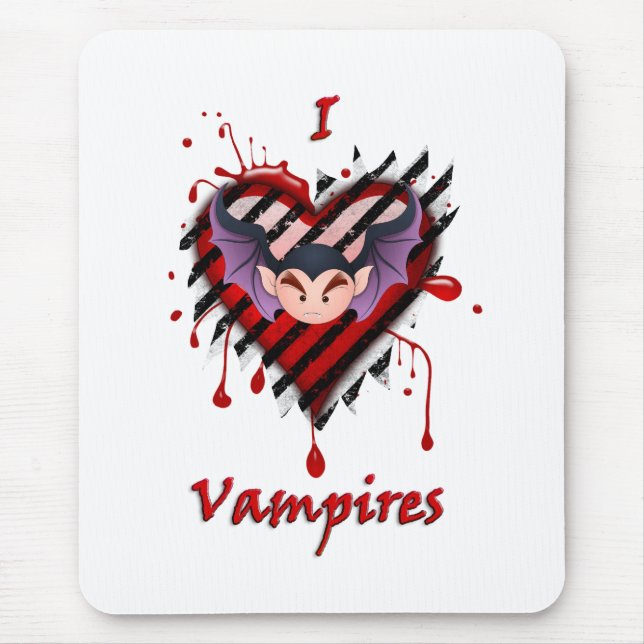Mousepad I Vampiros do Coração (Frente)