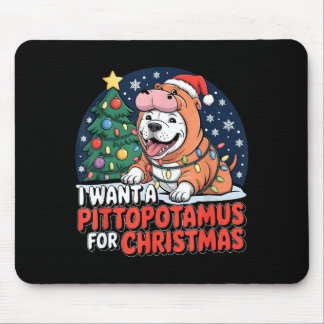 Mousepad I Want A Ttotamus For Christmas