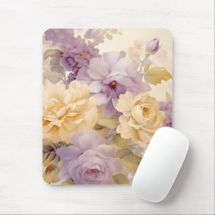 Mousepad IA Nature Art: Inspirado na Flor