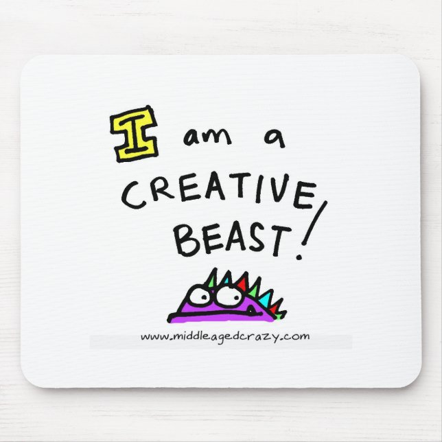 Mousepad iamabeast (Frente)
