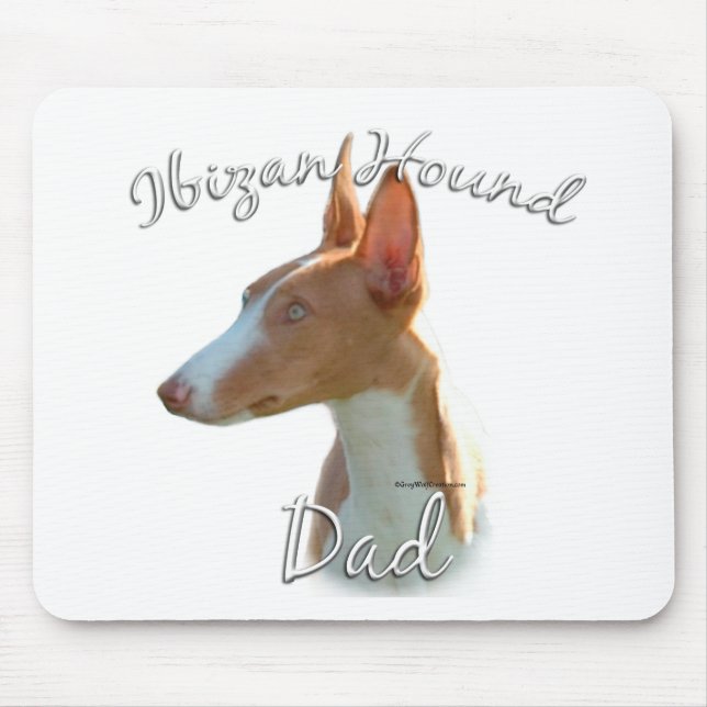 Mousepad Ibizan Hound Pai 2 (Frente)