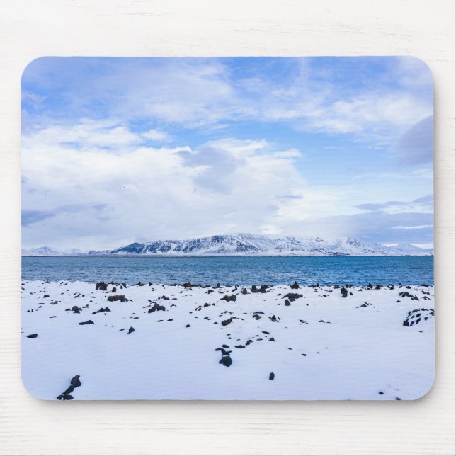 Mousepad Iceland Winter Wonderland (Frente)
