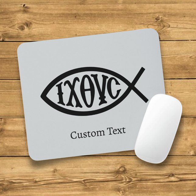 Mousepad Ichthys Christian Symbol (Criador carregado)