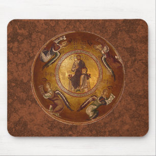 Mousepad Ícone cristão de Pantakrator do Jesus Cristo