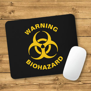 Mousepad Ícone de Biohazard