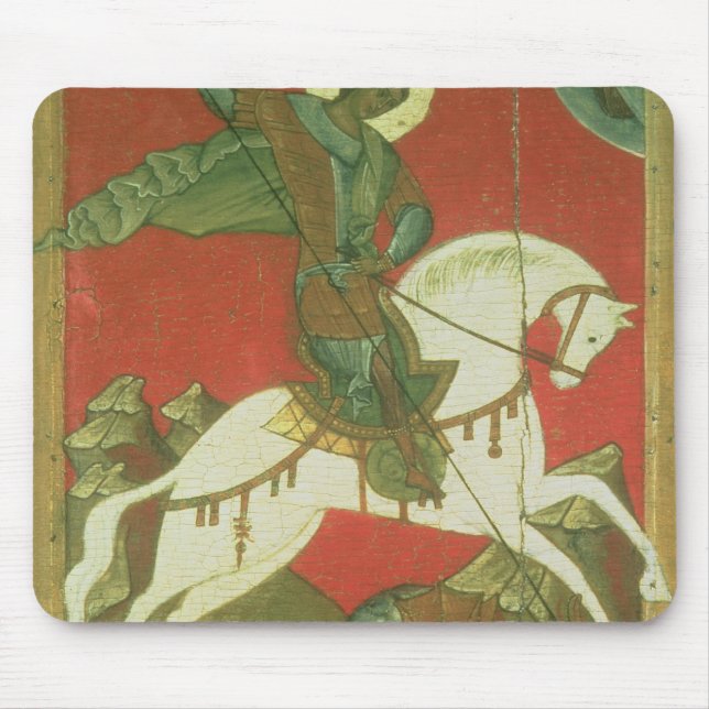 Mousepad Ícone de St George e do dragão (Frente)