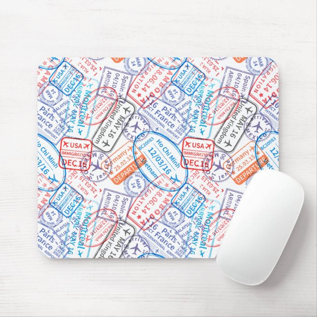 Mousepad ícone de viagem (Com mouse)