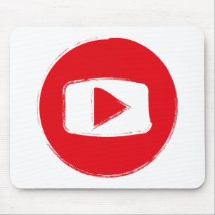 Mousepad ícone do YouTube