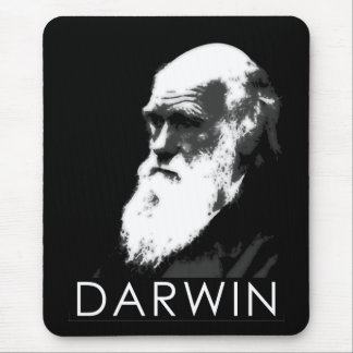 Mousepad Ícones da ciência: Darwin